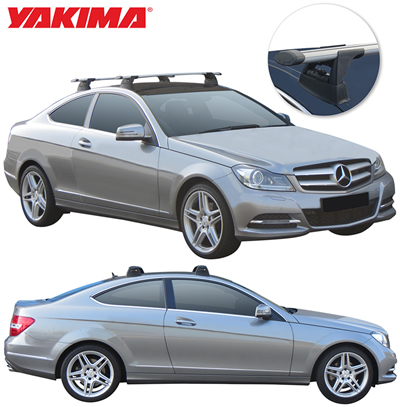 Yakima Roof Racks Mercedes C-Class Coupe